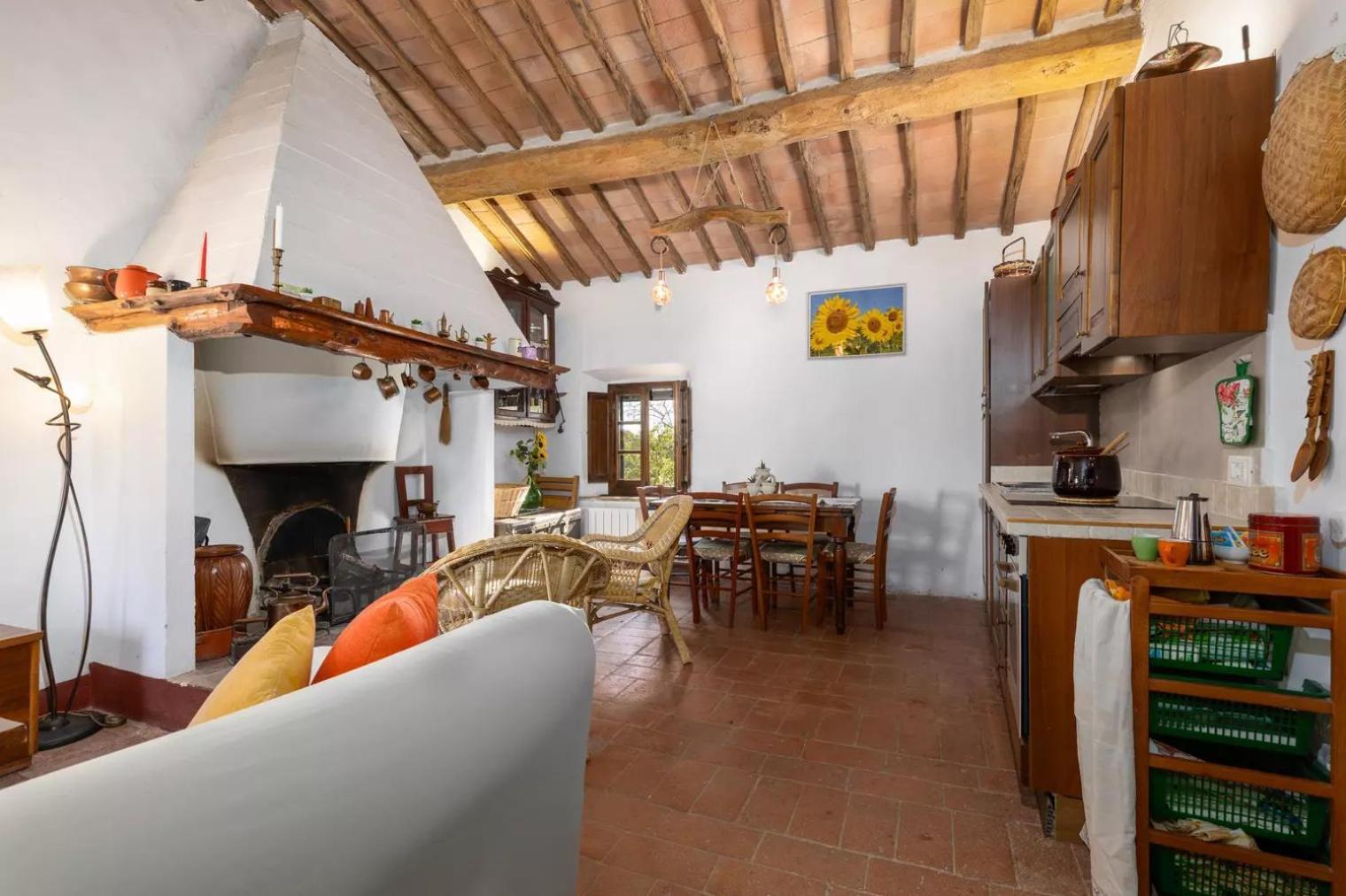 Вилла Casa Il Mandorlo Nel Chianti Кастелина ин Шианти Экстерьер фото